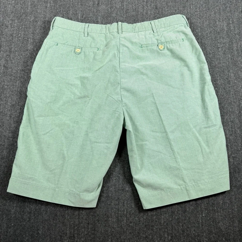 Polo Ralph Lauren Men's Shorts Size 38 Green 100% Cotton Classic Casual Chino